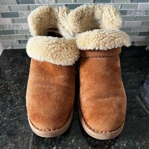 Ugg Shearling-Lined Suede Boots